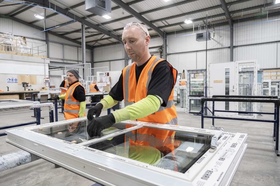 CCG begins PVCu window replacement programme for Calvay