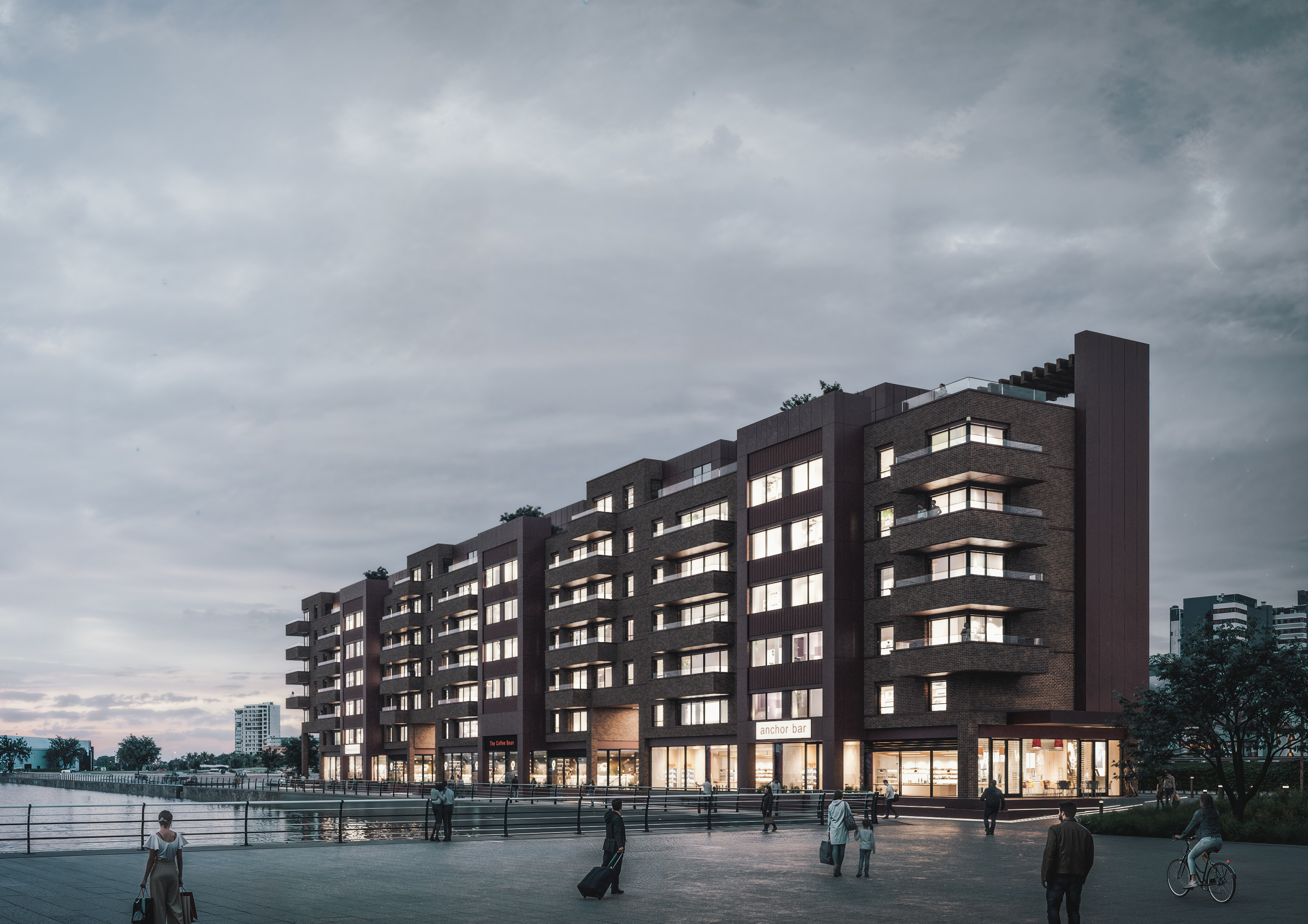 European-inspired waterfront homes proposed for Glasgow Waters