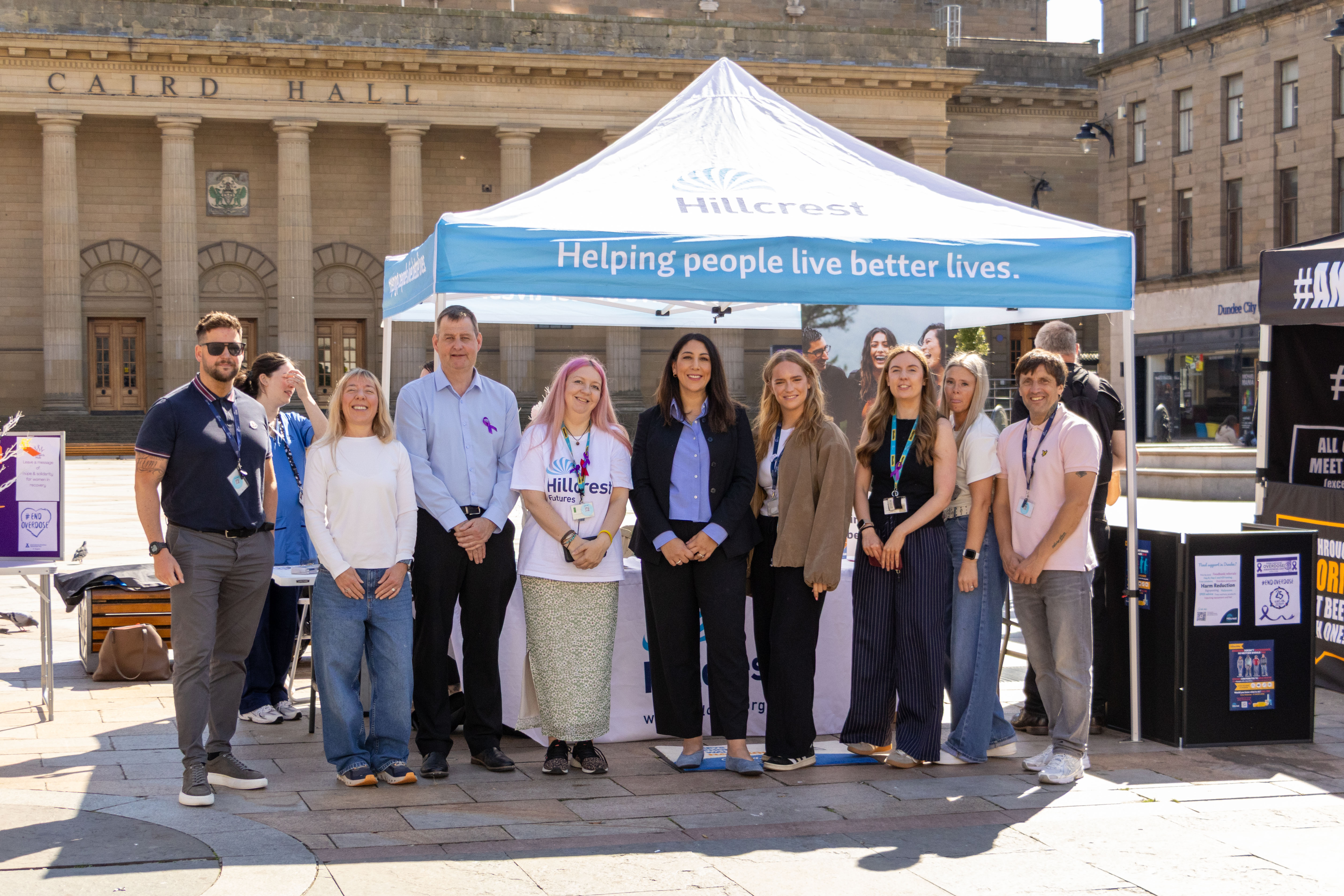 Dundee councillors join Hillcrest Futures staff to get naloxone training