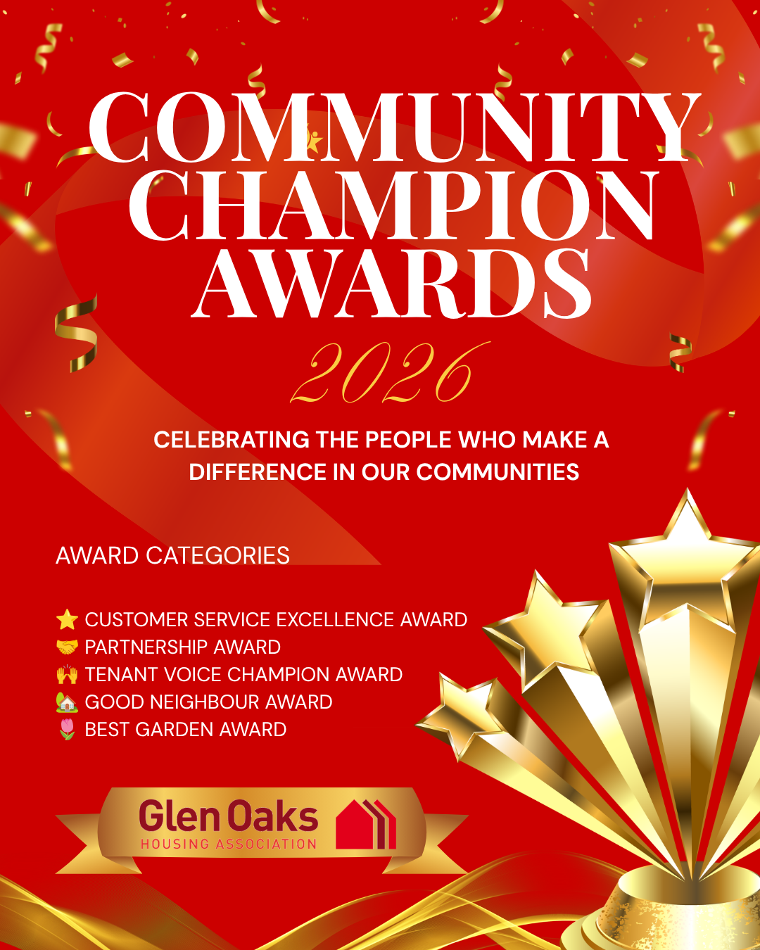 Customer service award highlights impact of tenancy support visits at Glen Oaks