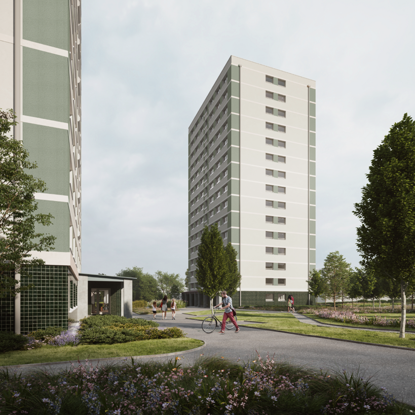 Two 1960s Edinburgh tower blocks set for energy efficiency overhaul