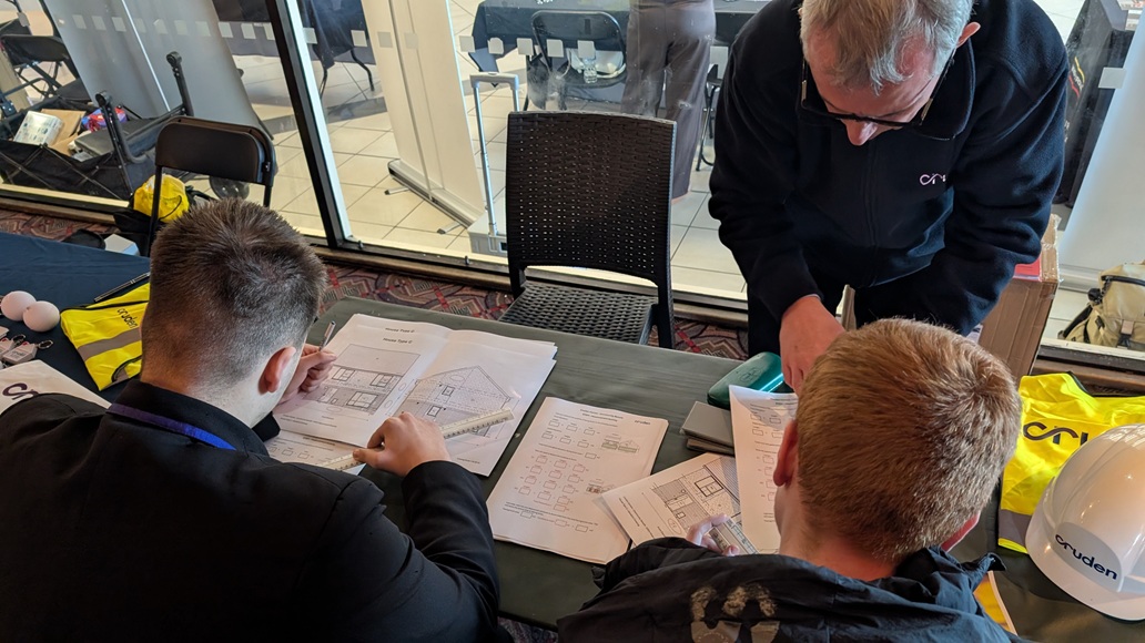 Cruden helps nurture future talent as work starts on new Coatbridge homes