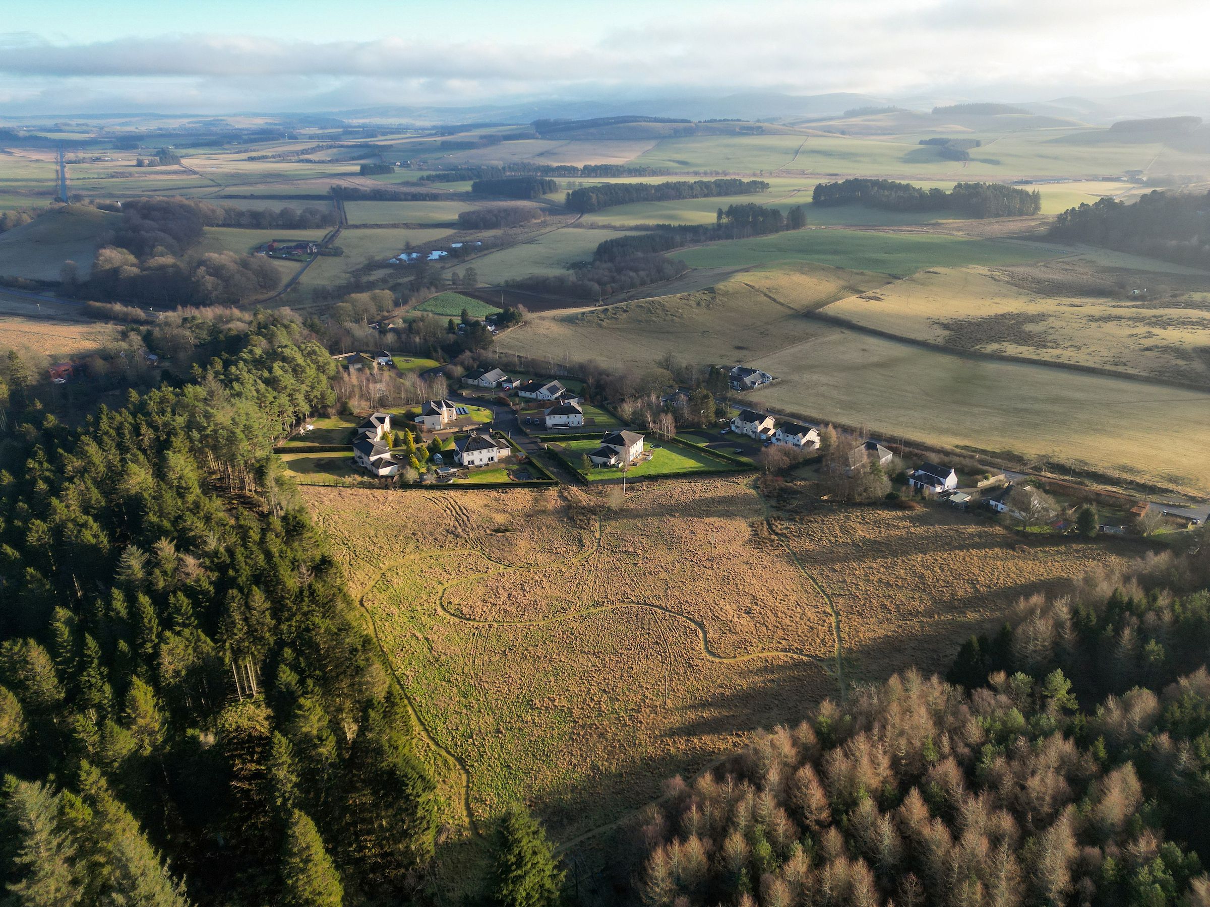 Rural residential development land made available in Dolphinton