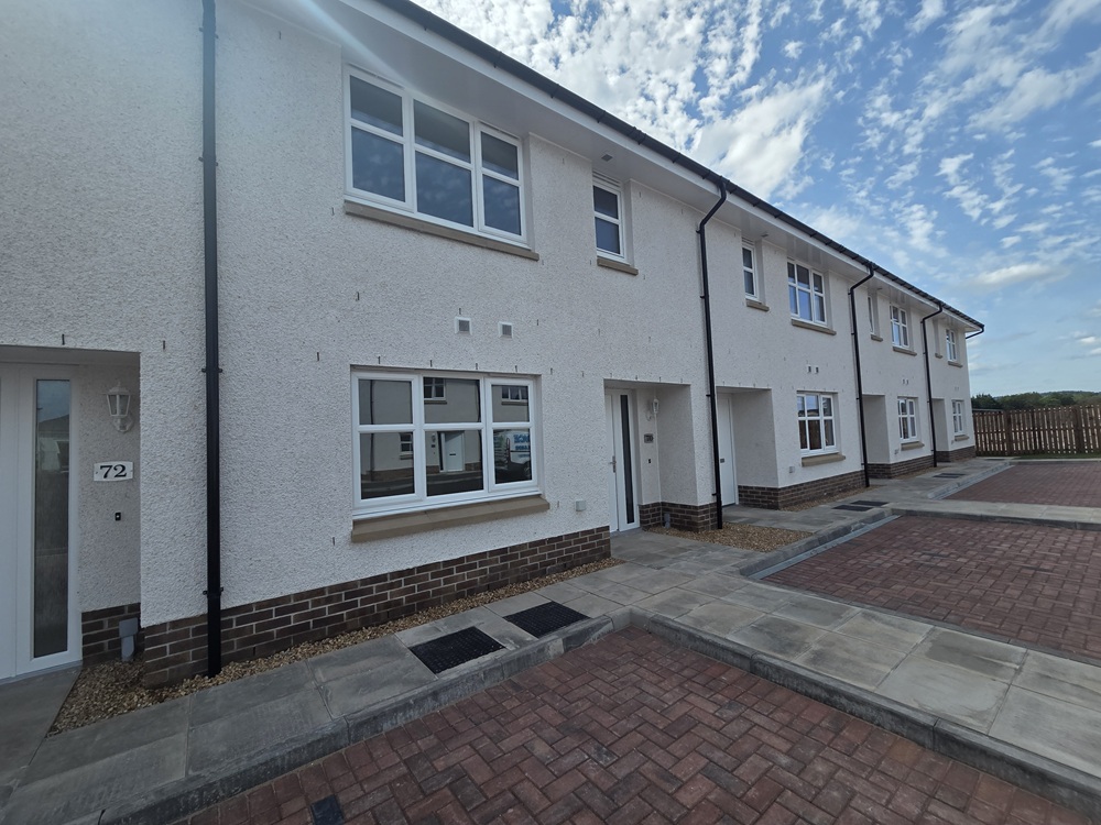 New affordable homes taking shape at £5.5m Dargavel development