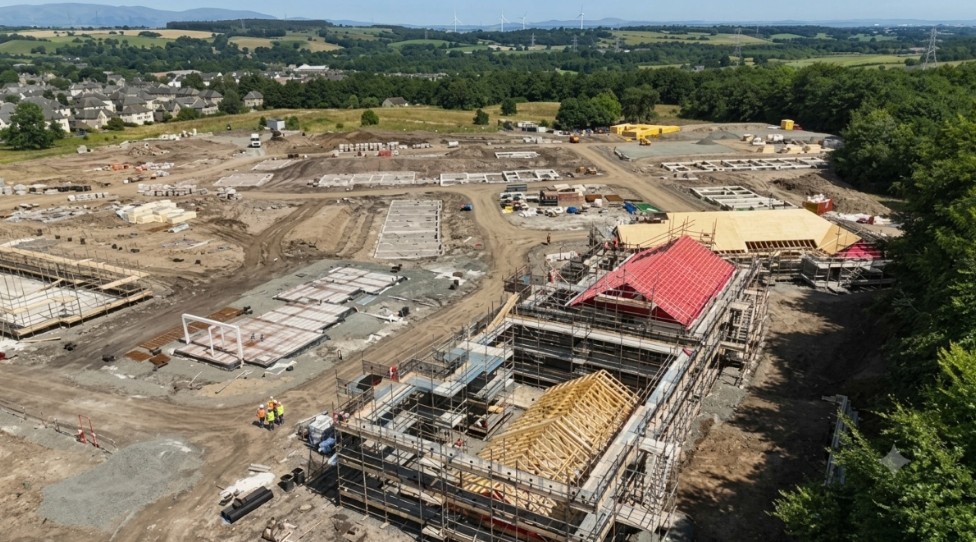Work starts on £36m Falkirk Council housing development