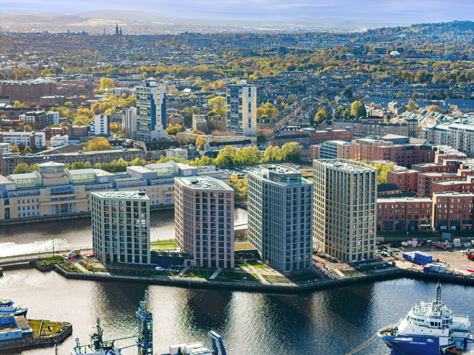 Goodstone Living completes 373 build to rent homes at Leith waterfront