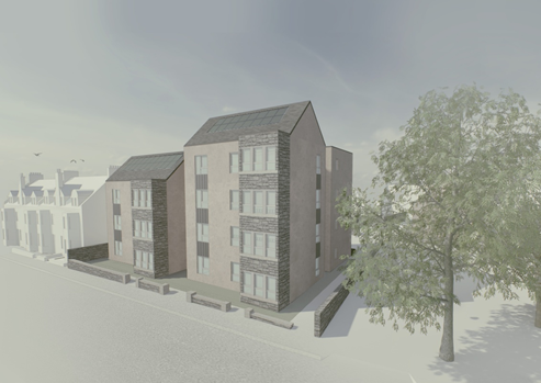 Eildon unveils housing plans for centre of Galashiels