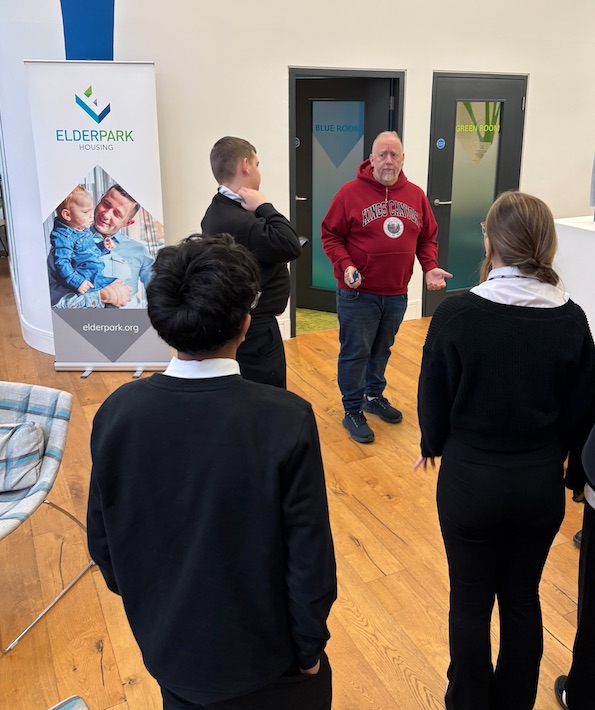 Elderpark backs initiative to give young people a taste of career in housing