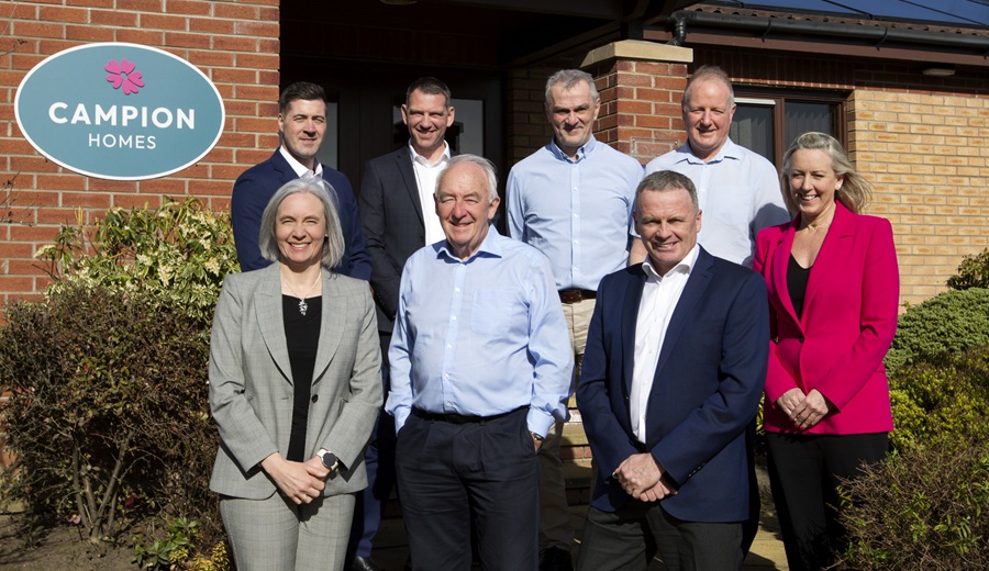 New commercial director and senior promotions unveiled at Campion Homes