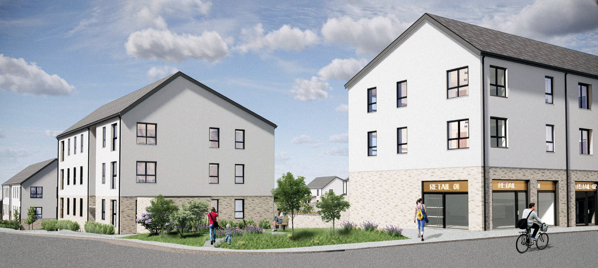 Work begins to deliver affordable homes and retail spaces on derelict Lochgelly site