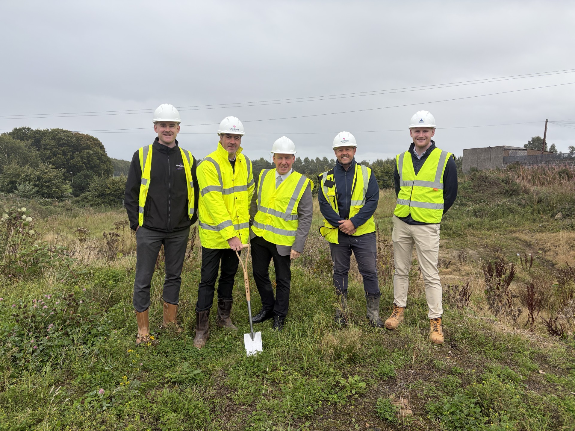 Work begins to deliver affordable homes and retail spaces on derelict Lochgelly site
