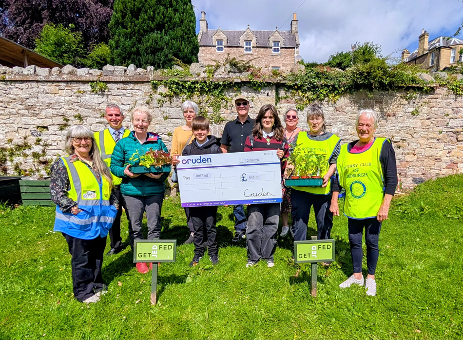 Jedburgh community project receives welcome boost