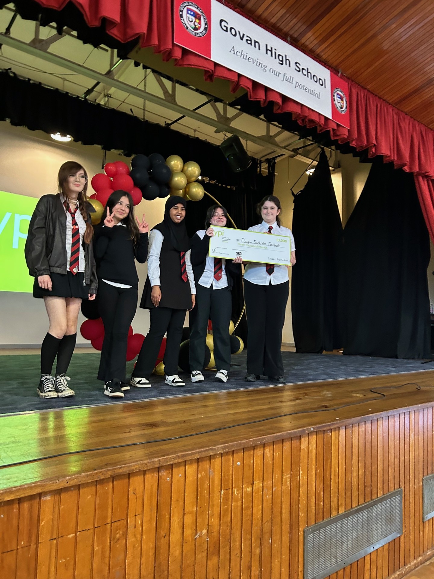 Elderpark Housing Association supports Govan High School's philanthropy initative