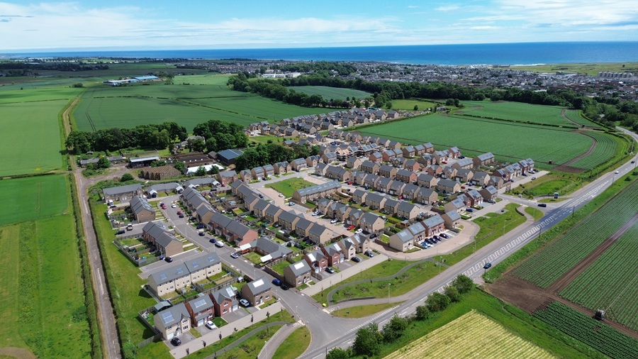 Persimmon’s Carnoustie development nears completion