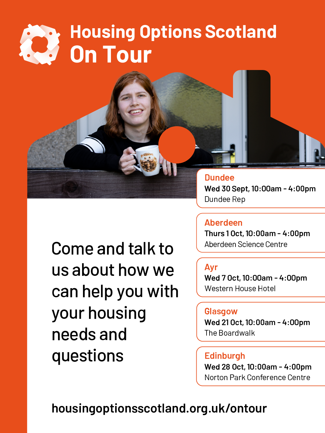 Housing Options Scotland to head out on tour