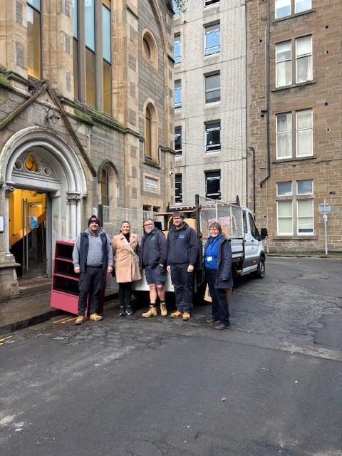 Hillcrest diverts office items from landfill to support local charities