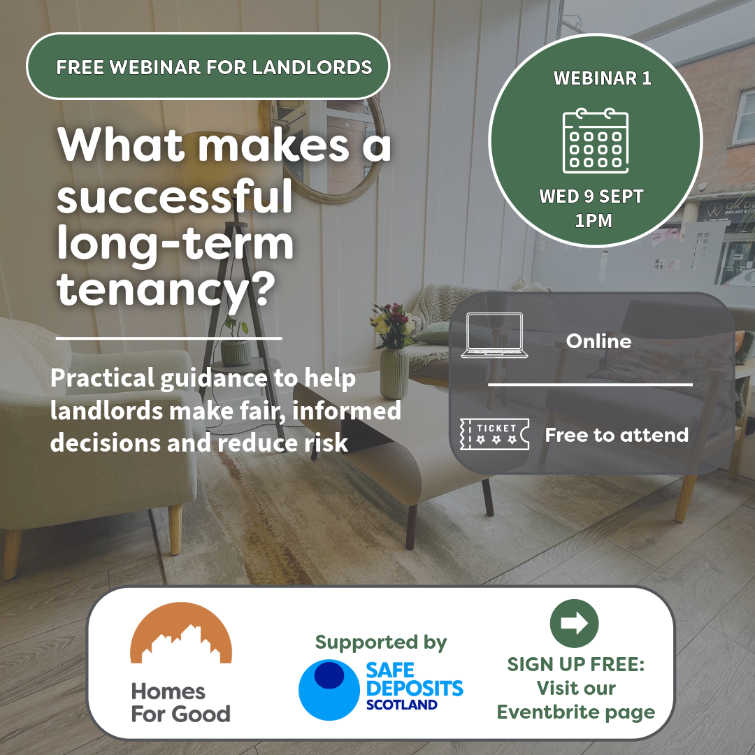 Free webinar series to offer practical guidance to Scottish landlords