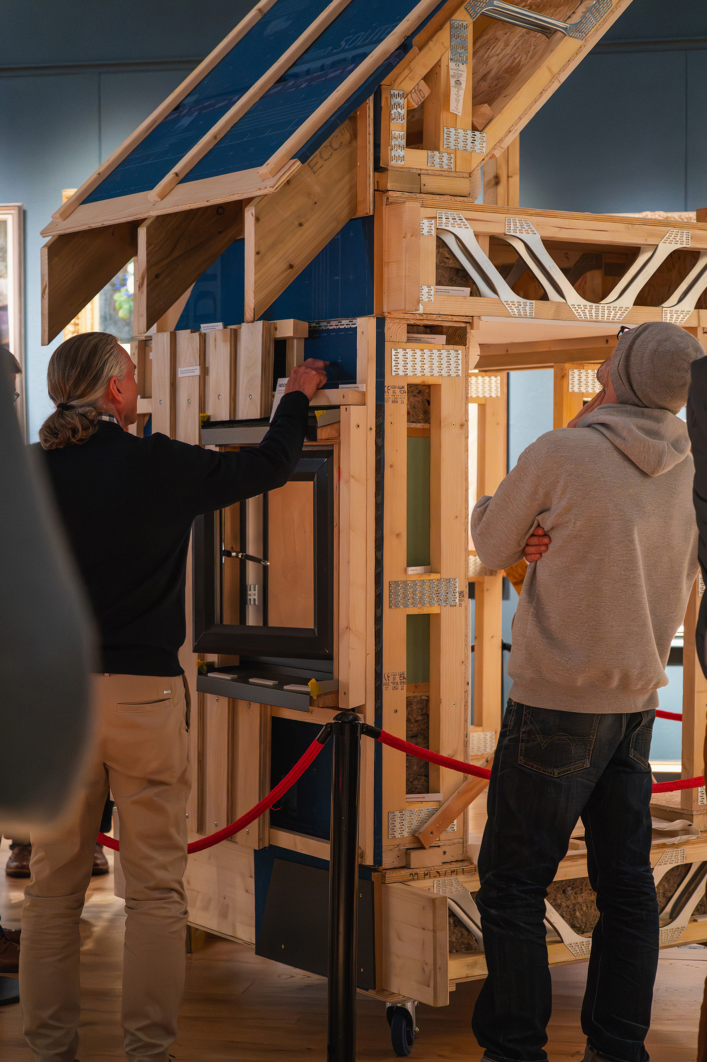 Scottish builder launches from art gallery with regenerative approach to housing