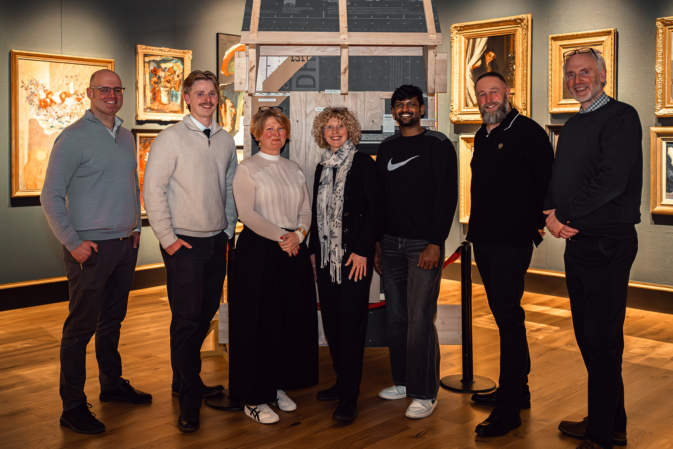 Scottish builder launches from art gallery with regenerative approach to housing