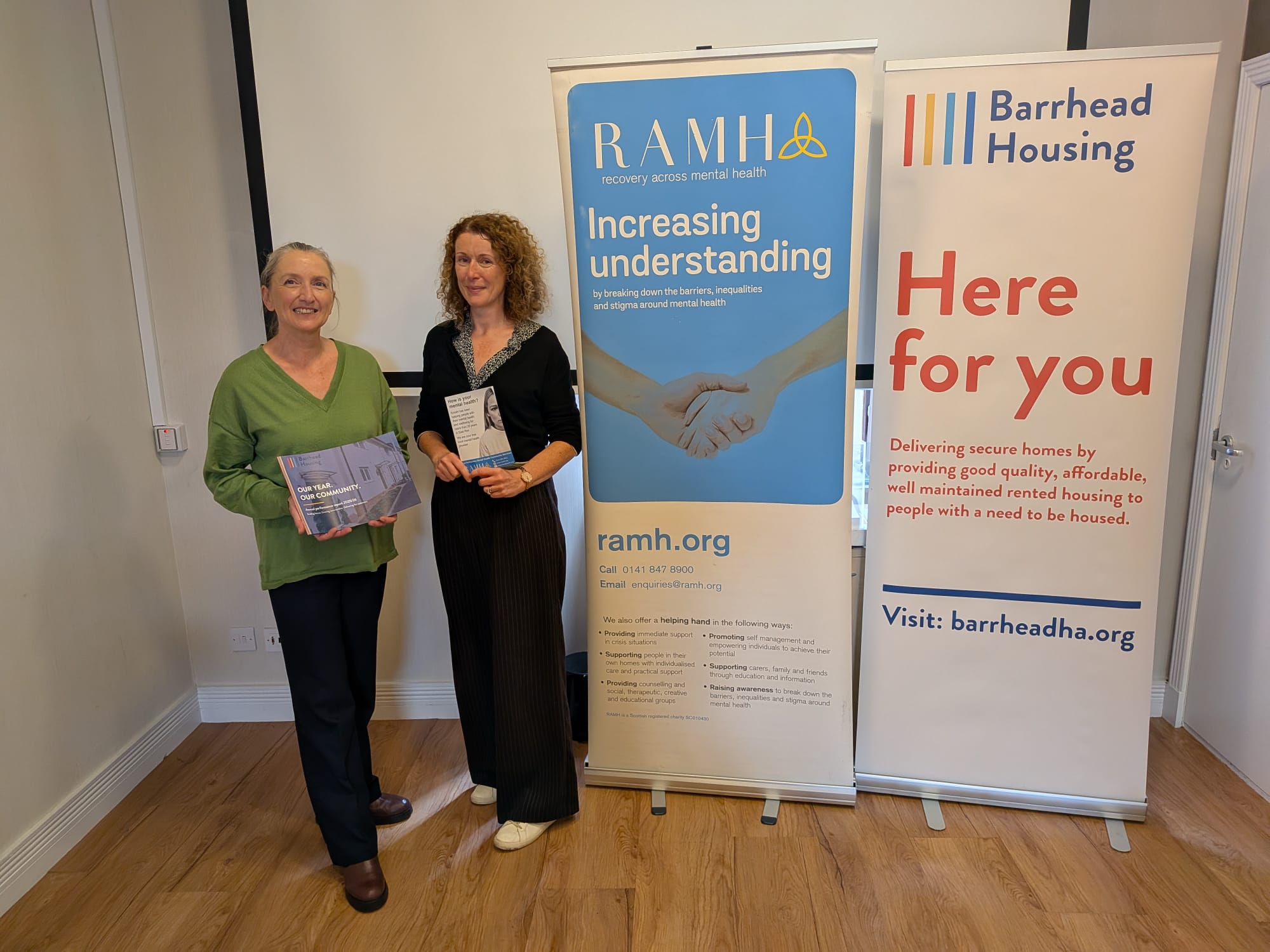 Barrhead Housing secures fresh funding for mental health programme