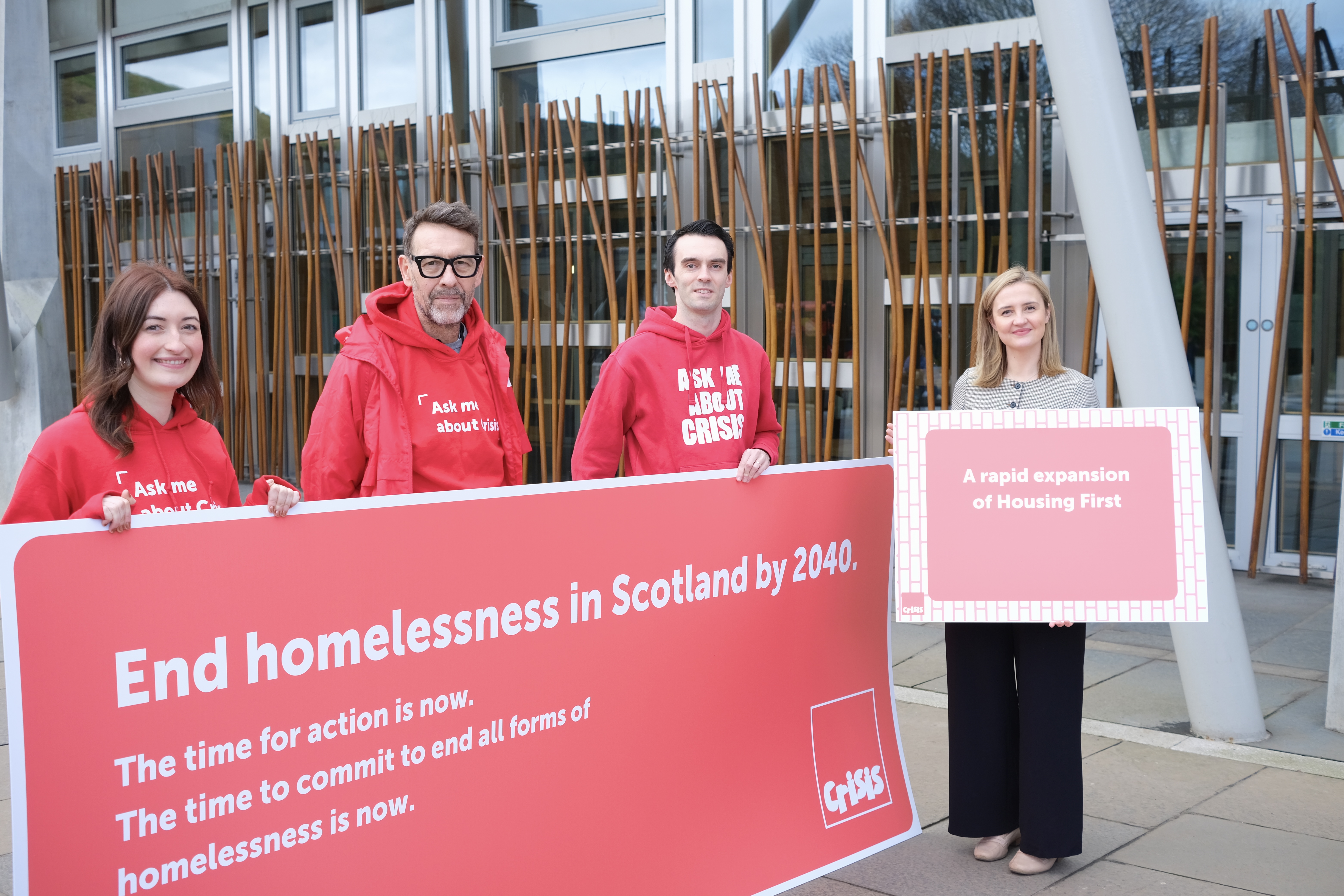 National campaign launched to end homelessness in Scotland by 2040