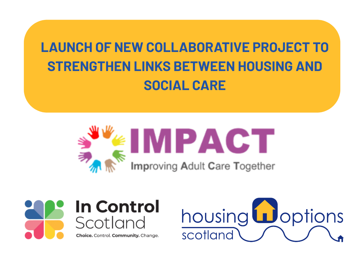 Housing Options Scotland to deliver project to support housing and social care