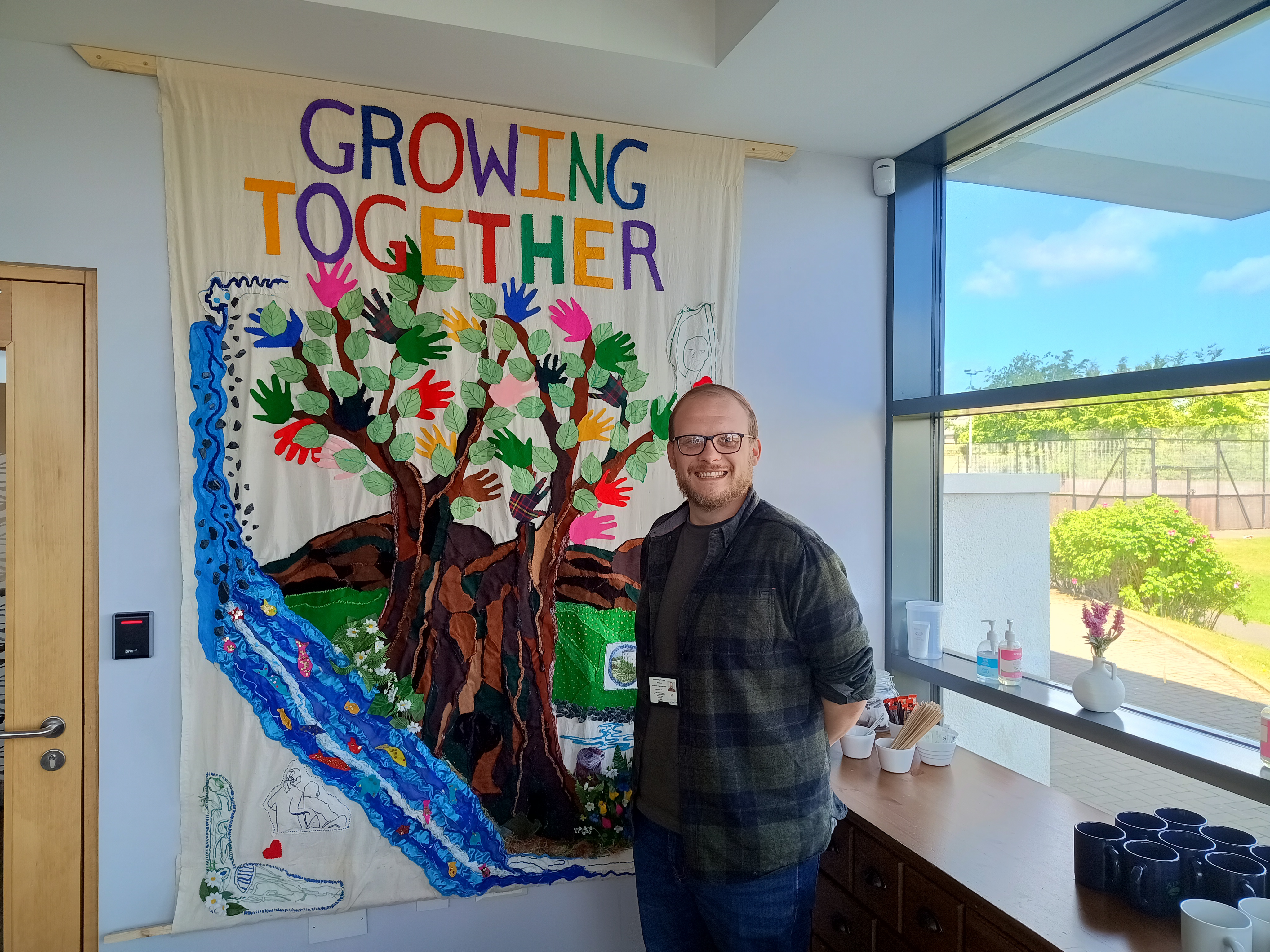 Almond welcomes tenants to office to promote conversations on healthy homes
