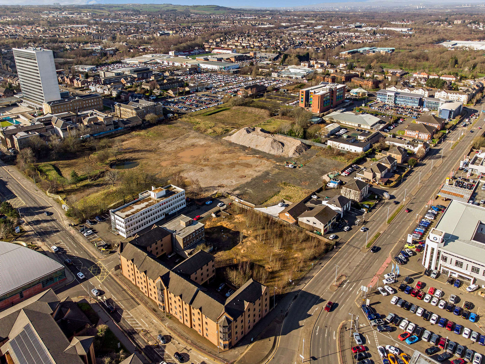 Keepmoat starts £42m transformation of former Hamilton college site