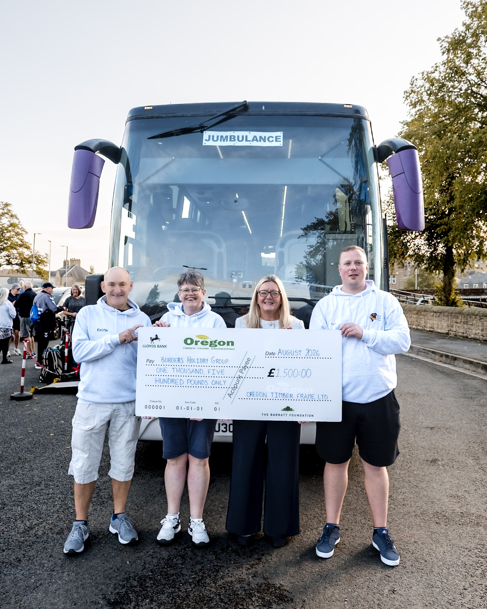 Charity Spotlight: Donation helps Borders charity give vulnerable adults a holiday to remember
