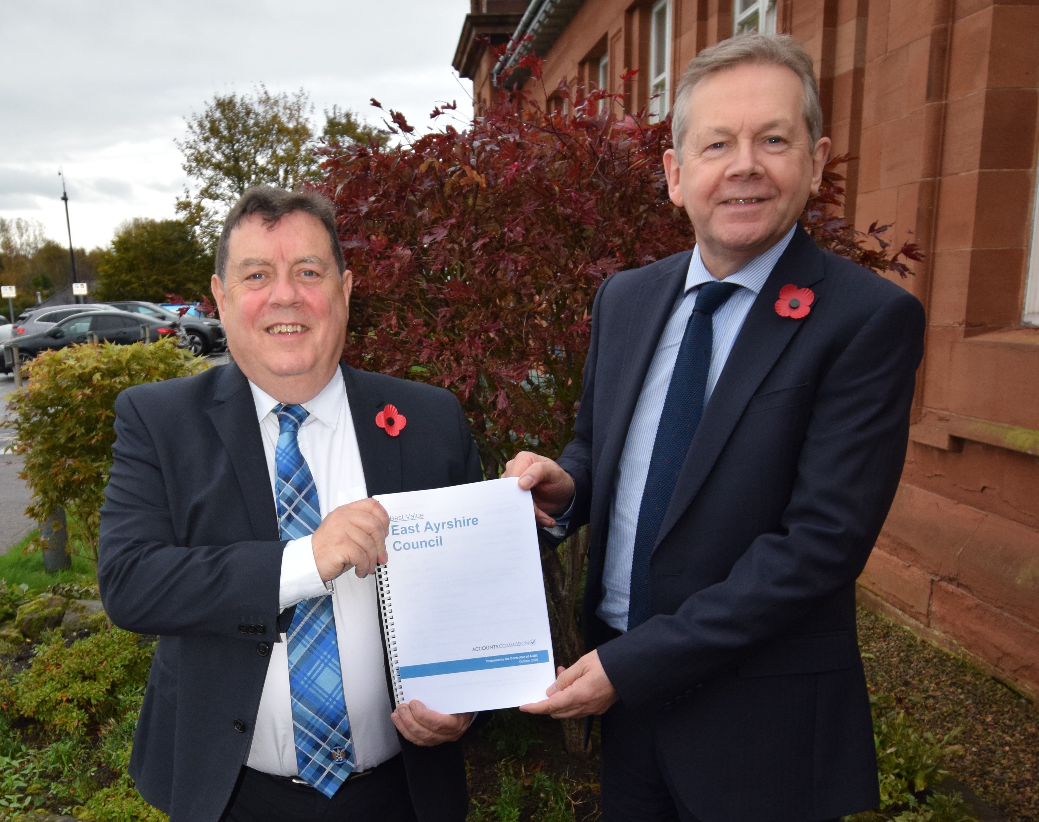 Accounts Commission praises East Ayrshire Council’s leadership