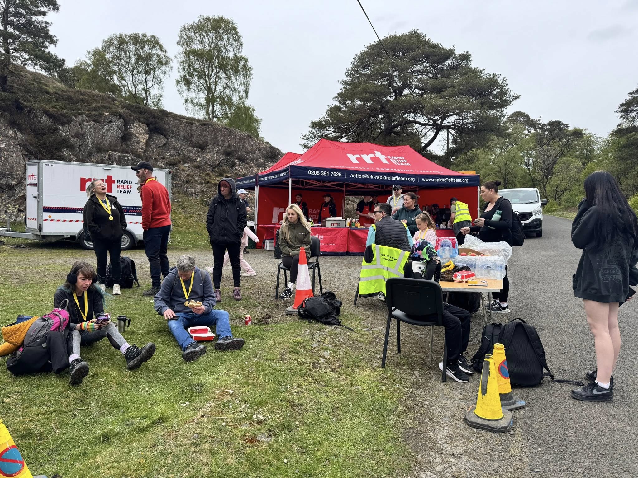 Community comes together for 'Walk the Loch' event