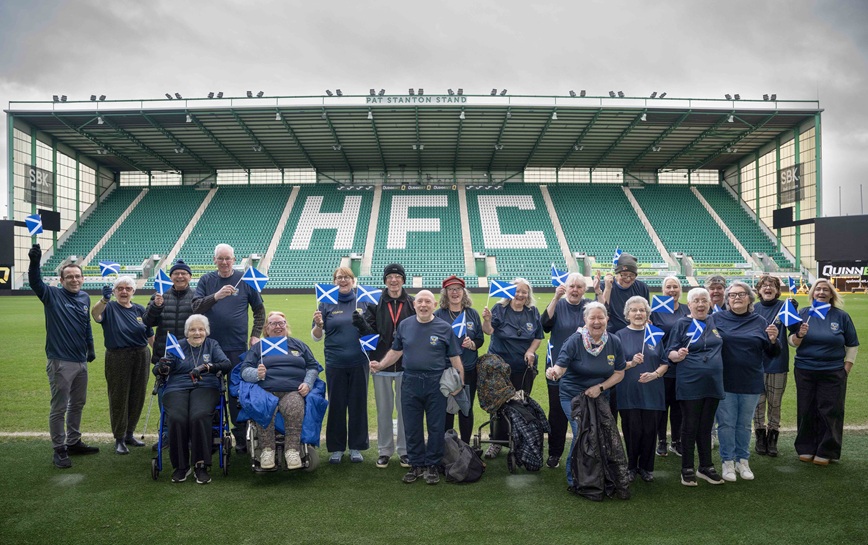Leith sheltered housing tenants to walk 3,070 miles ahead of Scotland’s first World Cup match