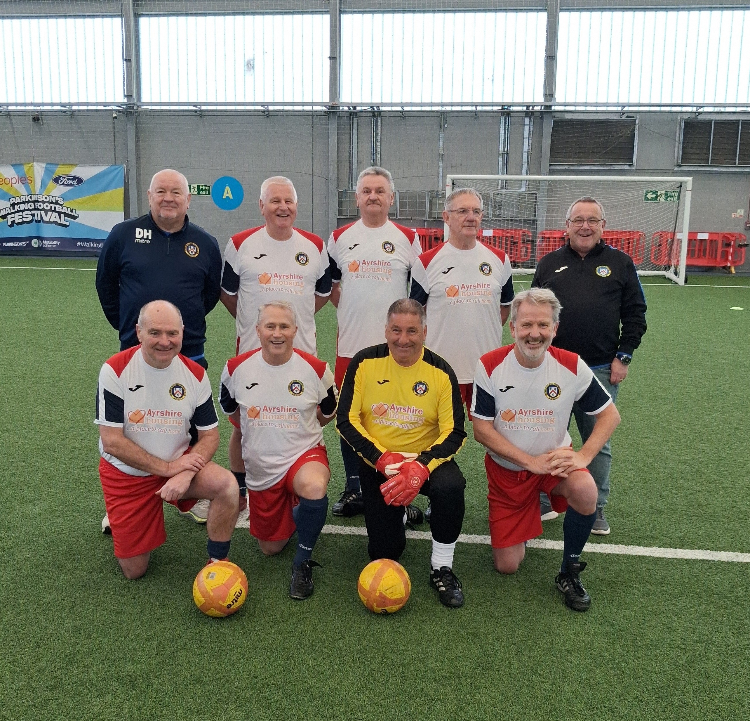 Ayrshire Housing community fund supports Maybole football group