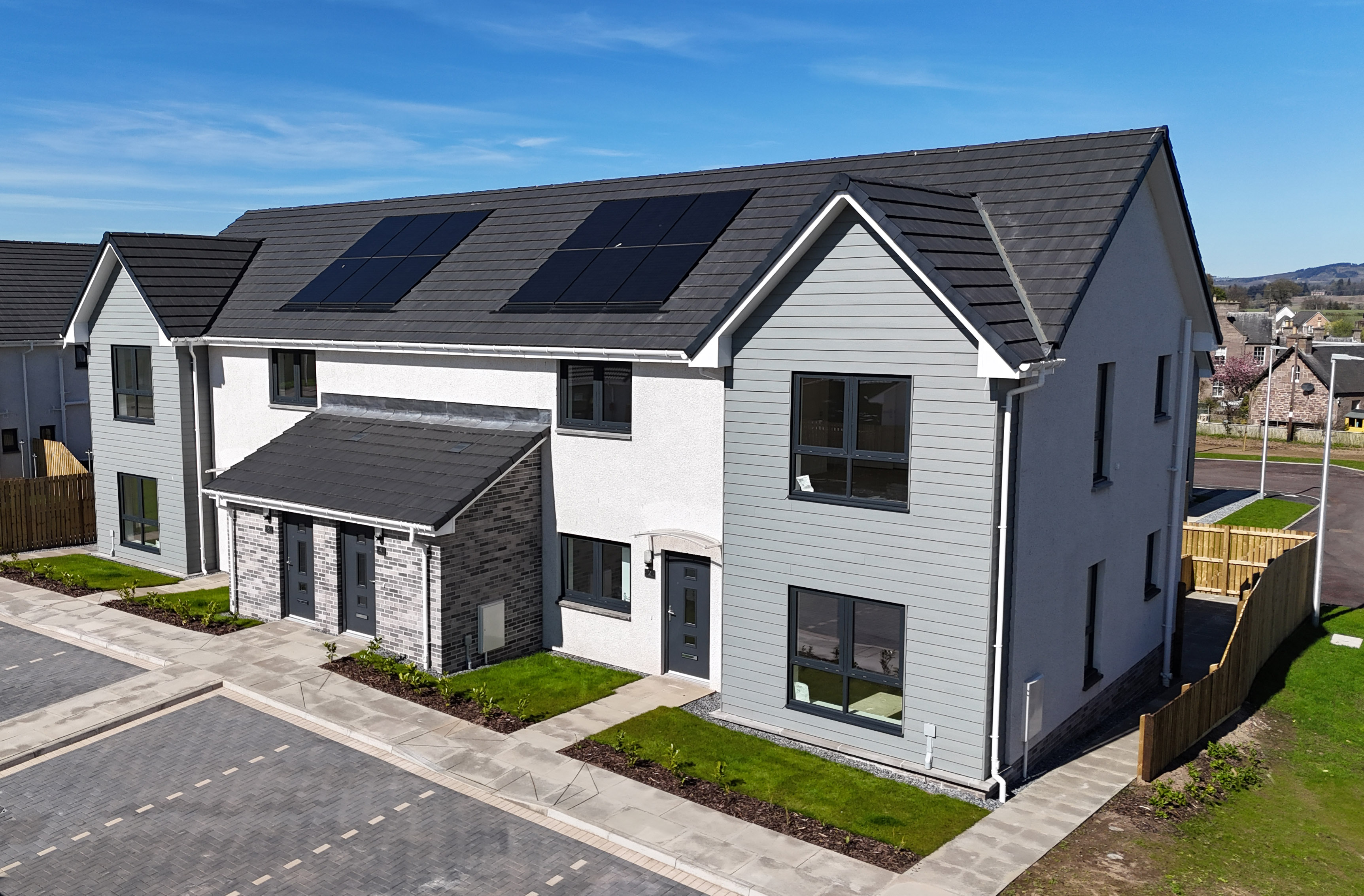 Campion Homes completes 25 new affordable homes in Meigle