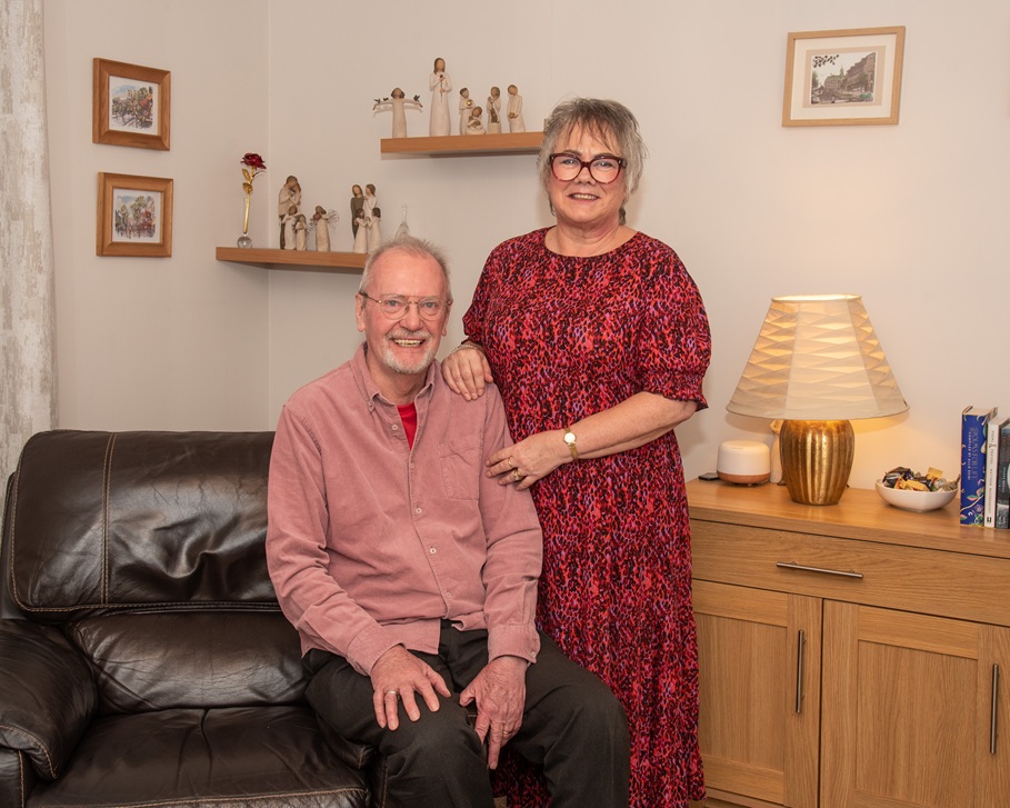 Scarf congratulates board member Mike Scott on MBE for services to communities