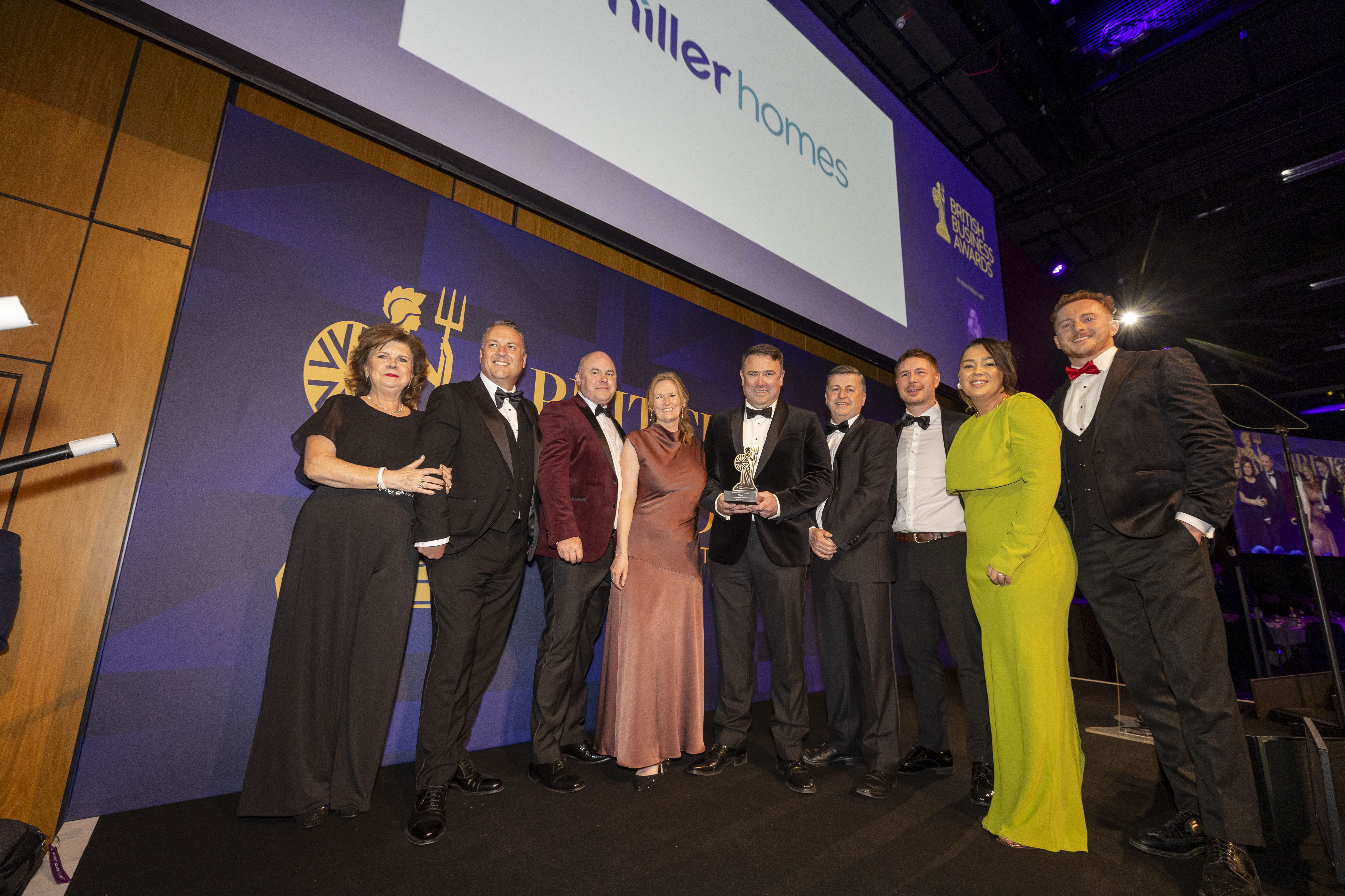 Miller Homes wins Large Business of the Year Award