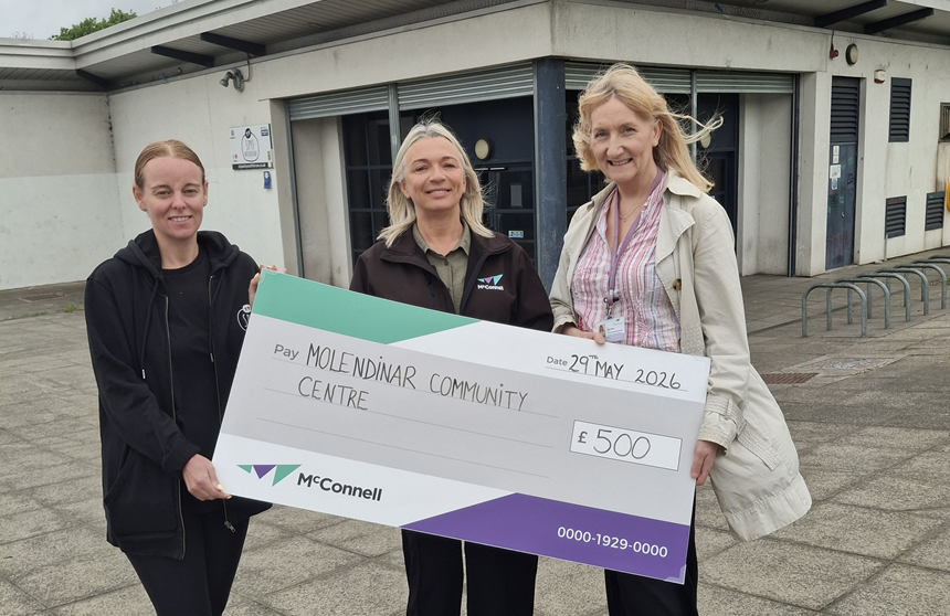Thenue helps deliver funding boost for Glasgow community centre