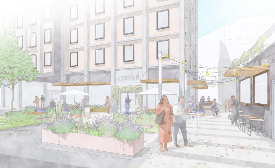 Plans lodged to Dundee City Council for flats in Keiller Centre site
