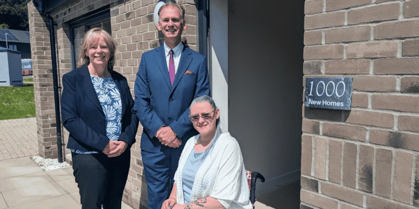 North Ayrshire reaches 1,000th new home milestone