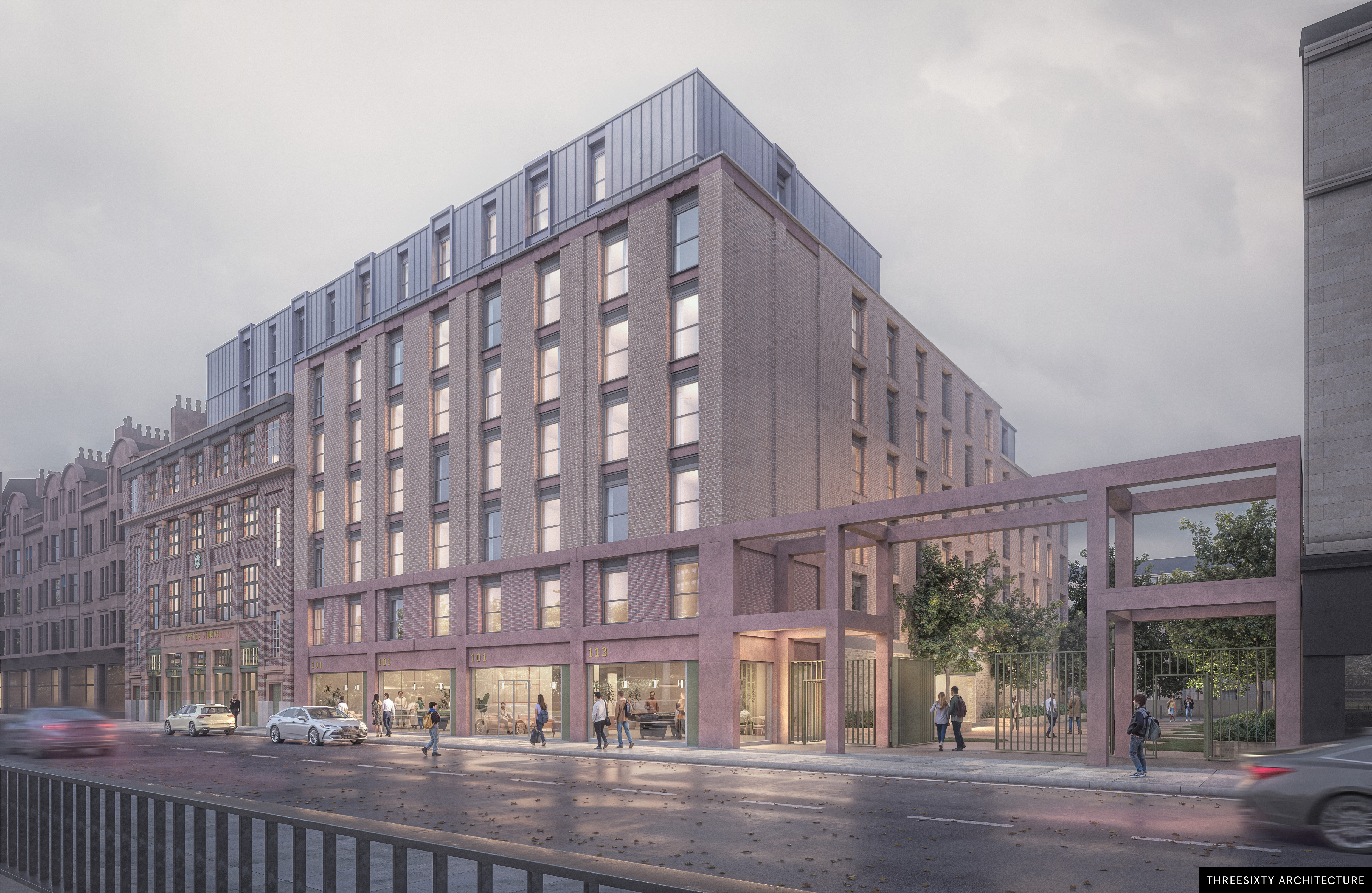 Threesixty Architecture unveils plans for 314-bed PBSA in Glasgow