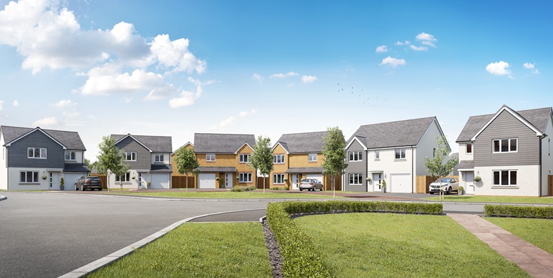 Approval granted for 264 'zero carbon ready' homes at South Stirling Gateway