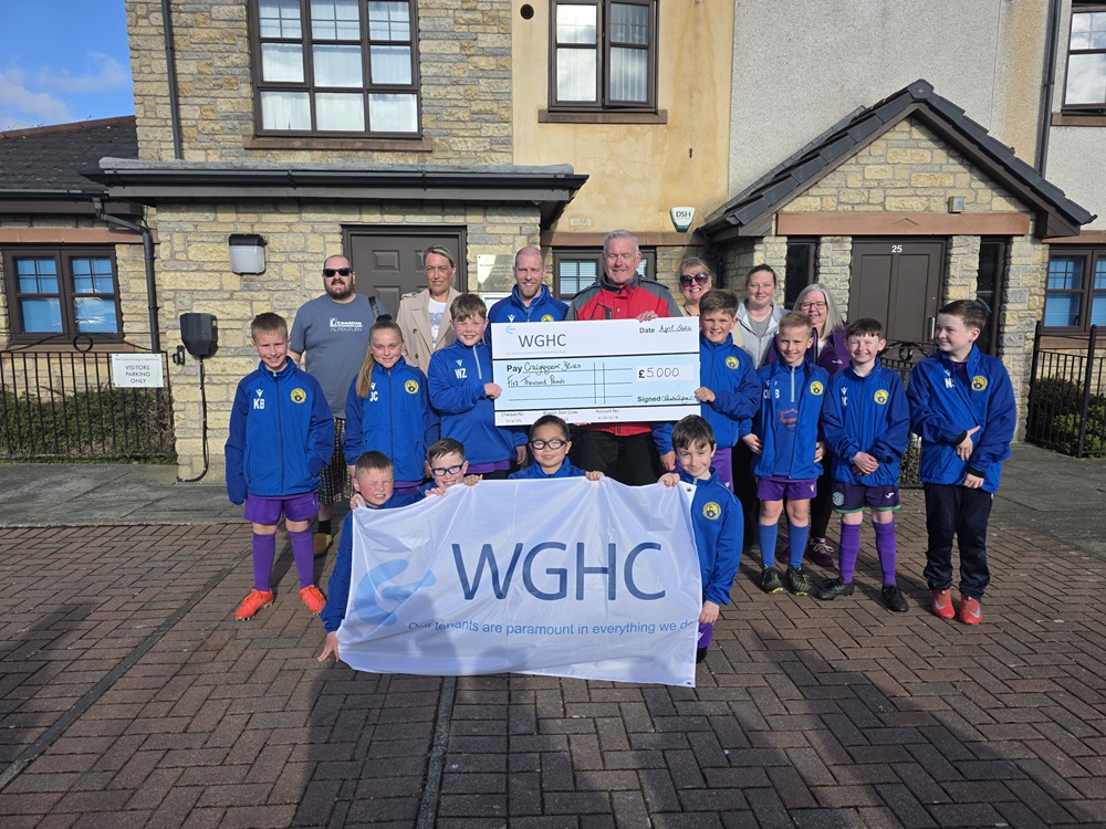 West Granton Housing Co-op supports local football team