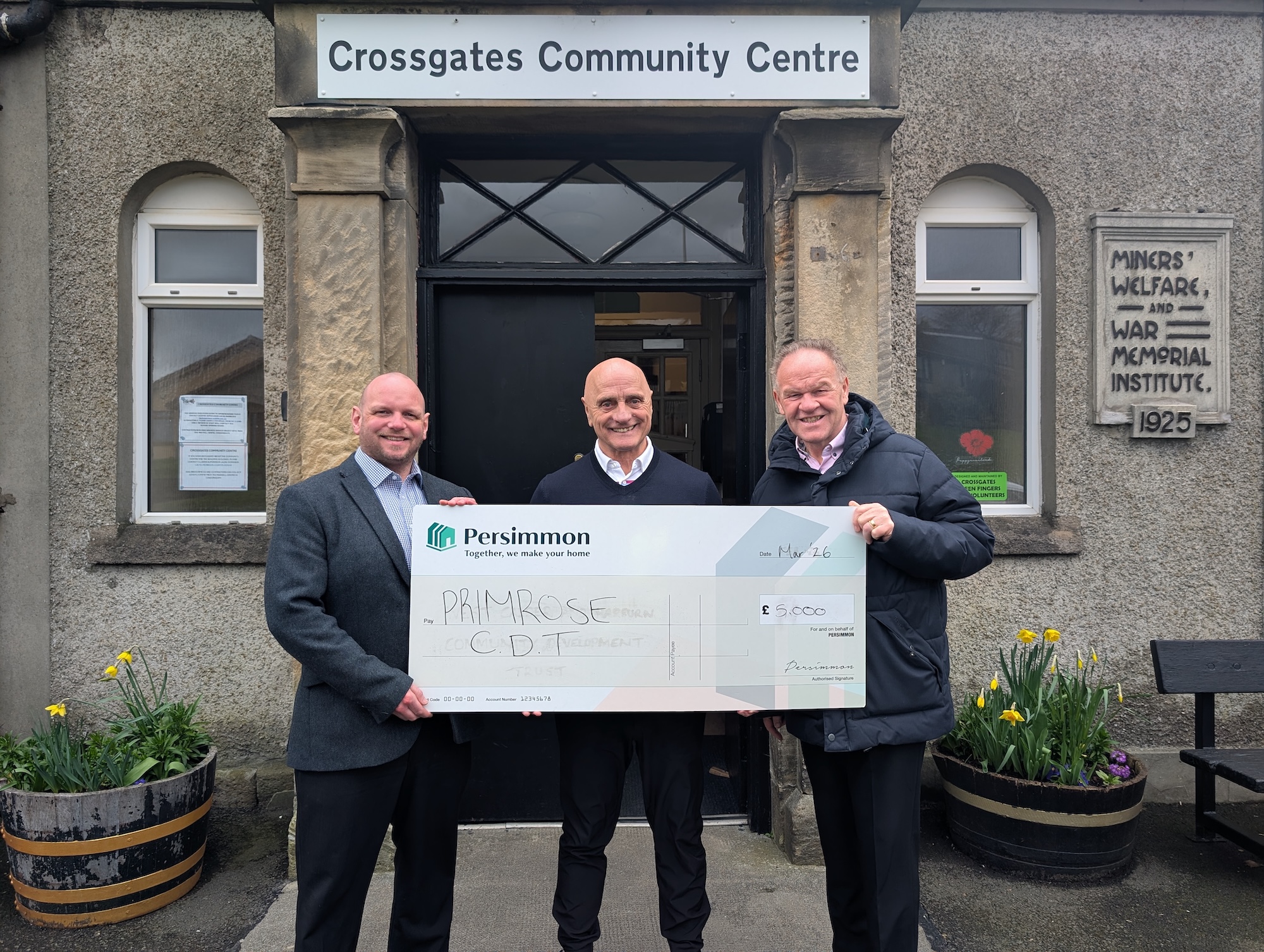 Fife community group boosted by local homebuilder