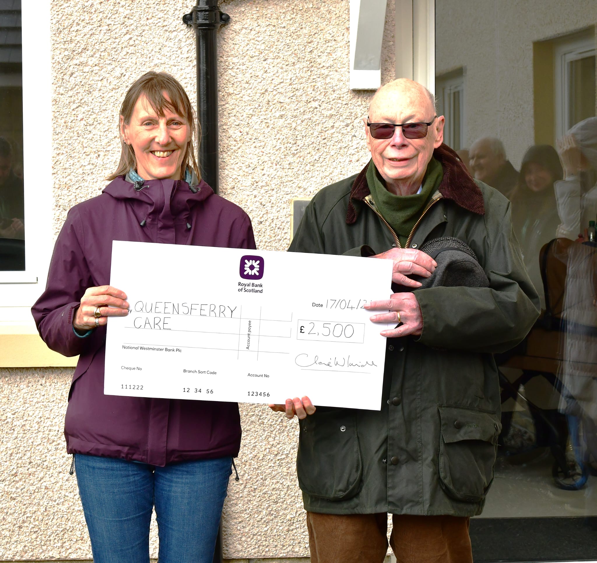 Completion of South Queensferry homes triggers charity donation