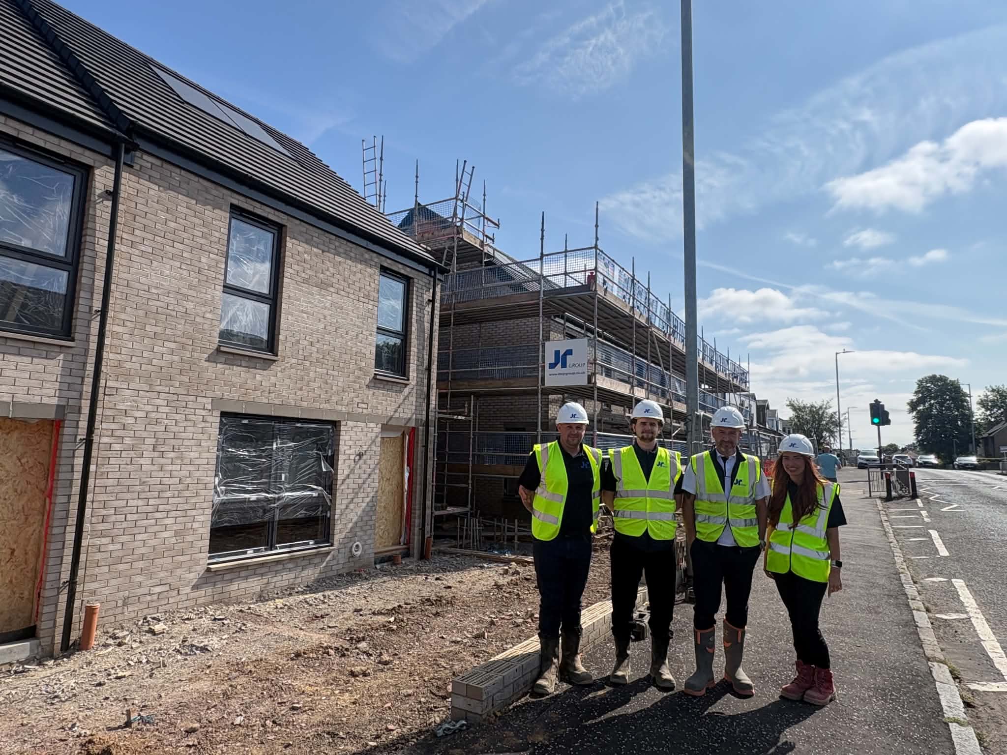 Progress made on JR Group’s delivery of over 20 council homes in Hamilton