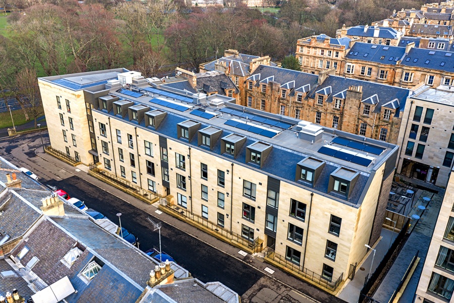 Affordable homes at former Sick Children site in Edinburgh handed over to Home Group Scotland