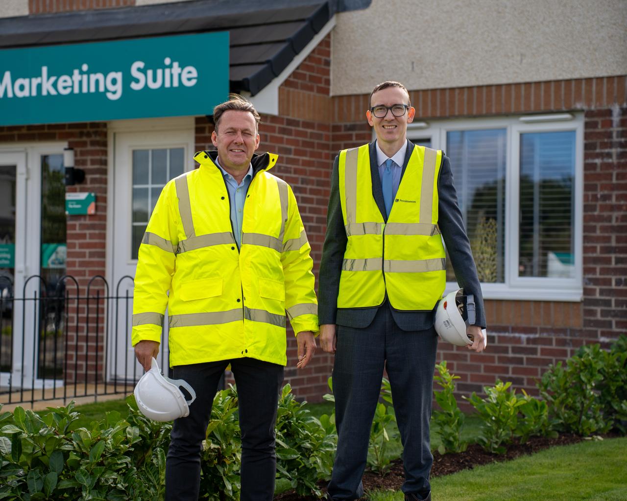 Scottish Conservative leader visits Muirhead housing development