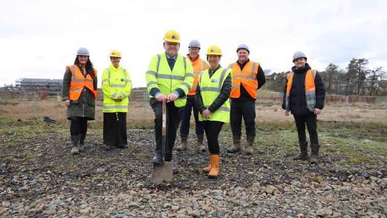 Work begins on new council homes in East Kilbride