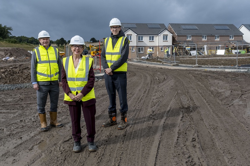 Work starts on 23 new affordable homes at Dargavel Village