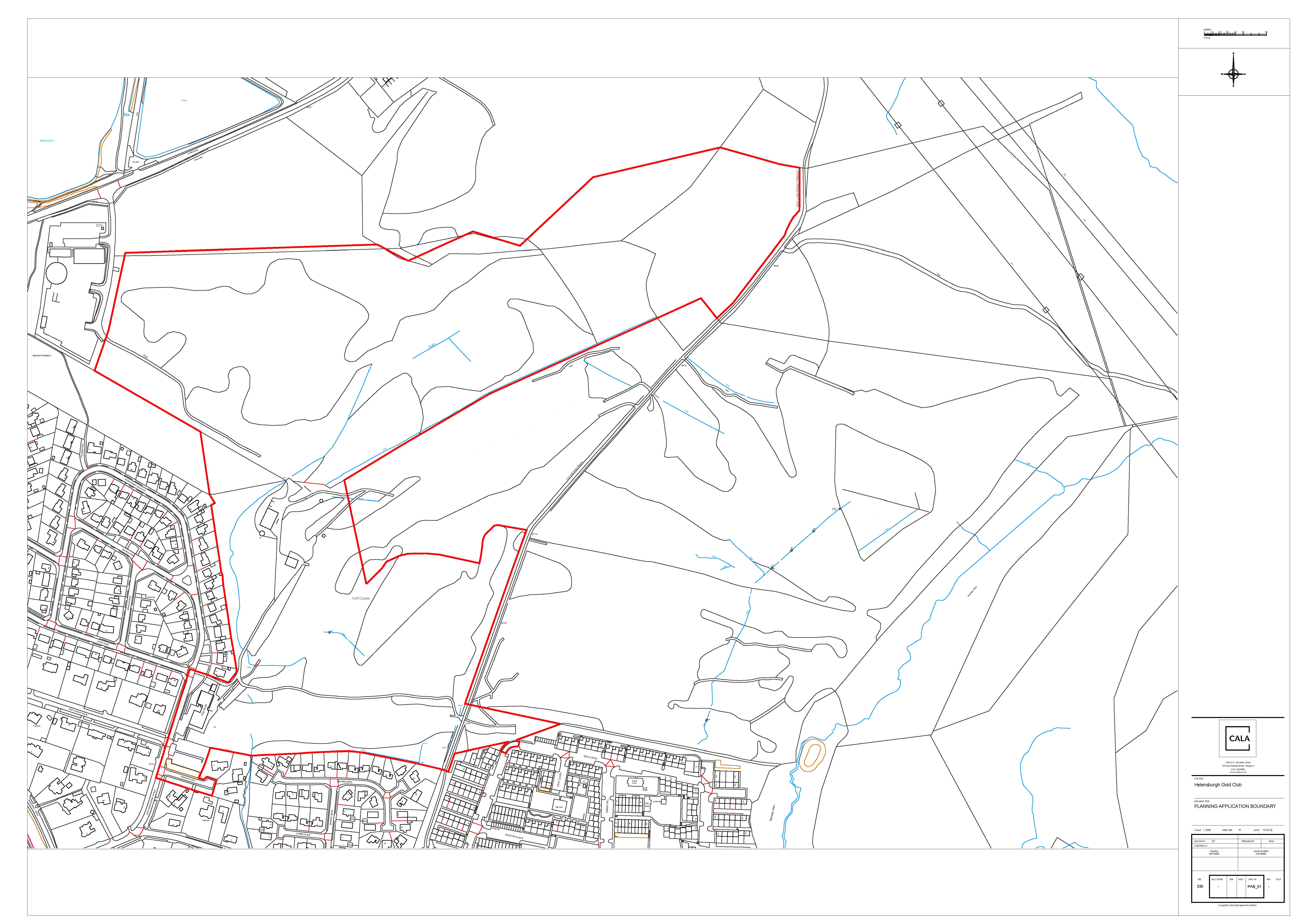 Cala and Helensburgh Golf Club submit plans for new homes